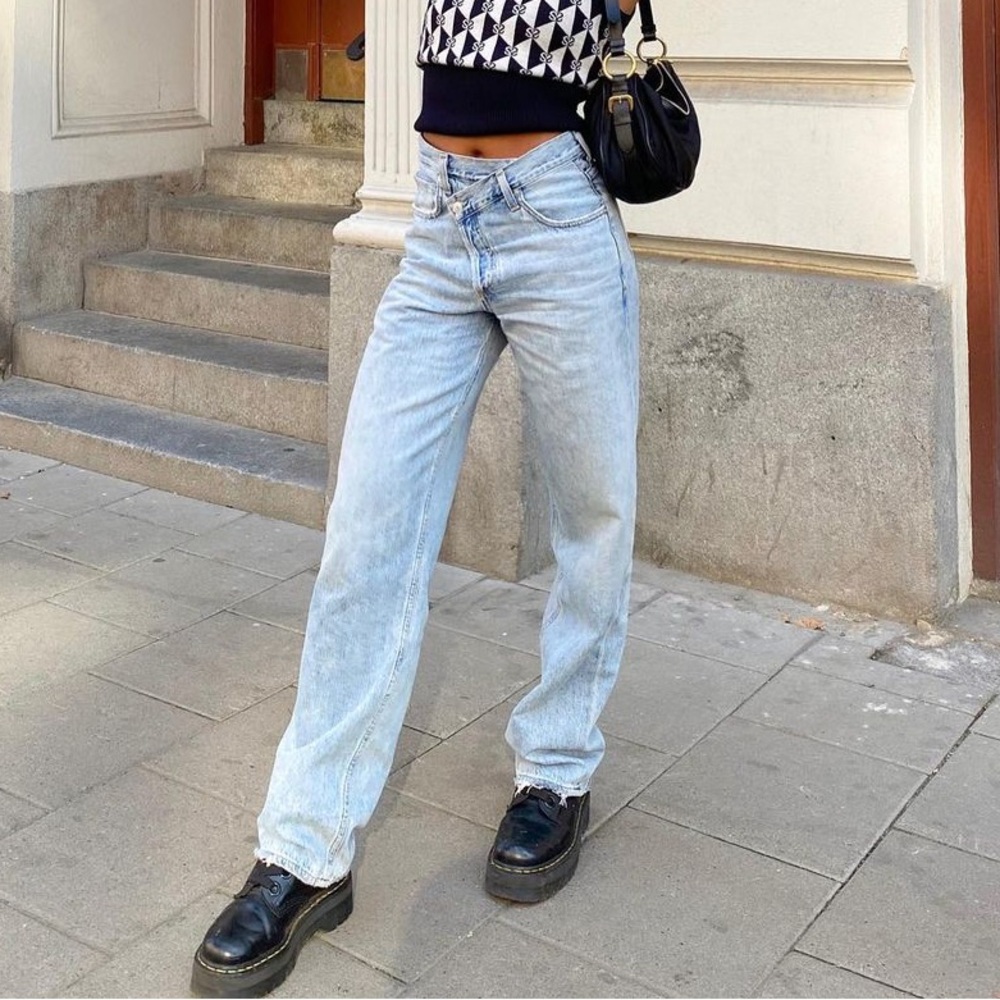 AGOLDE Criss Cross Jeans, Size 27